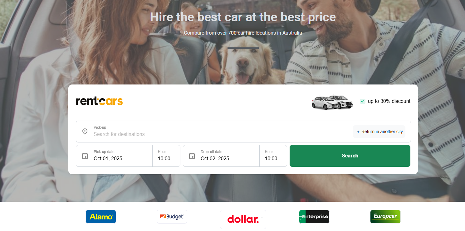 Booking System Screenshot